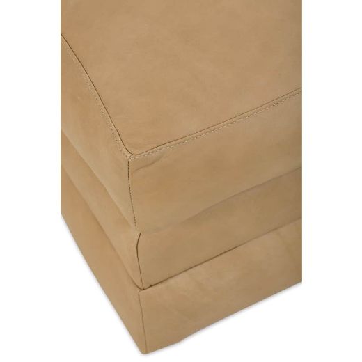 Picture of Madeline Leather Ottoman